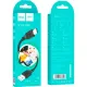 Дата кабель USB 2.0 AM to USB-C 1.0m Cool silicone X90 black HOCO (6931474788443)