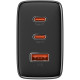 Зарядний пристрій Baseus Cube Pro Fast Charger 2C+U 65W black (P10152301113-00)