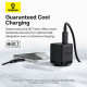 Зарядний пристрій Baseus Palm Fast Charger 1C 20W + Cable 1.0m Type-C 60W black (P10111602113-01)