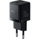 Зарядний пристрій Baseus Palm Fast Charger C+U 30W cluster black (P1011160A113-00)