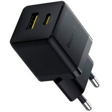 Зарядний пристрій Baseus Palm Fast Charger C+U 30W cluster black (P1011160A113-00)