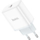 Зарядний пристрій HOCO C104A Stage USB-C PD20W White (6931474782892)