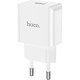 Зарядний пристрій HOCO C106A Leisure USB 10.5W White (6931474783882)