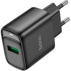 Зарядний пристрій HOCO C140A Smart USB QC3.0 Black (6942007627788)