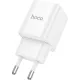 Зарядний пристрій HOCO C147A Charm 1xUSB-C PD20W + 1xUSB QC3.0 White (6942007630276)