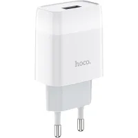 Зарядний пристрій HOCO C72A Glorious USB 10.5W White (6931474712899)