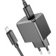Зарядний пристрій HOCO CS11A Ocean USB + cable USB to Micro 5P 10.5W Black (6942007603584)
