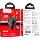 Зарядний пристрій HOCO CS21A Rich USB QC3.0 + cable USB to USB-C Black (6942007609906)