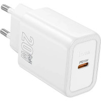 Зарядное устройство HOCO N60 Gentle USB-C PD20W White (6942007644181)