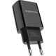 Зарядний пристрій BOROFONE BA20A Sharp USB + cable USB to Micro 5P 10.5W Black (6931474702135)