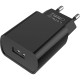 Зарядний пристрій BOROFONE BA20A Sharp USB + cable USB to Micro 5P 10.5W Black (6931474702135)