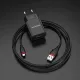 Зарядний пристрій BOROFONE BA20A Sharp USB + cable USB to Micro 5P 10.5W Black (6931474702135)
