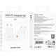 Зарядний пристрій BOROFONE BA82A Platinum USB-C PD25W + cable USB-C to USB-C White (6941991112270)