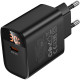 Зарядний пристрій BOROFONE BA97A Ilustre USB-C PD30W digital display Black (6941991120480)