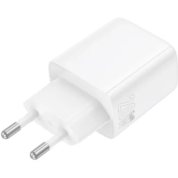 Зарядний пристрій BOROFONE BN27 Fuente 1xUSB-C PD20W + 1xUSB QC3.0 White (6941991120268)