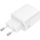 Зарядний пристрій BOROFONE BN27 Fuente 1xUSB-C PD20W + 1xUSB QC3.0 White (6941991120268)