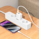 Зарядний пристрій BOROFONE BN27 Fuente 1xUSB-C PD20W + 1xUSB QC3.0 White (6941991120268)
