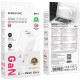 Зарядний пристрій BOROFONE BN29 Fuente 1xUSB-C PD30W + 1xUSB QC3.0 White (6941991120329)
