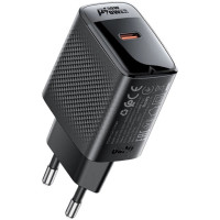 Зарядное устройство Acefast A102 USB-C PD30W GaN Black (6974316283287)