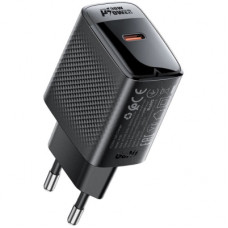 Зарядний пристрій Acefast A102 USB-C PD30W GaN Black (6974316283287)