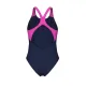 Купальник Arena Bright Glare Swimsuit V Back 008930-790 фіолетовий 40 (3468337533740)