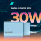 Зарядний пристрій Canyon 30CL OnCharge USB-C PD30W Light Blue (CNE-CHA30CLLBL)