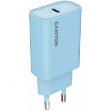 Зарядний пристрій Canyon 30CL OnCharge USB-C PD30W Light Blue (CNE-CHA30CLLBL)
