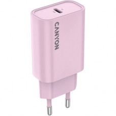 Зарядний пристрій Canyon 30CL OnCharge USB-C PD30W Pink (CNE-CHA30CLPK)