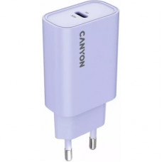 Зарядний пристрій Canyon 30CL OnCharge USB-C PD30W Purple (CNE-CHA30CLPU)