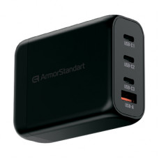 Зарядний пристрій Armorstandart ARP-131 Resolute Power USB-C 100W GaN Black (ARM70024)