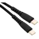 Дата кабель USB-C to USB-C 2.0m 240W Chip Silicon Black Vinga (VCDCCC2242SB)