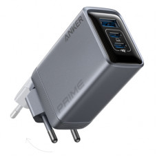 Зарядний пристрій Anker GaNPrime 100W 2xUSB-C PD + 1xUSB-A Foldable Silver (A2688341)