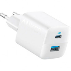 Зарядний пристрій Anker PowerPort 323 1xUSB-C PD33W + 1xUSB PPS white (A2331G21)