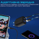 Зарядное устройство Promate 17W USB-C + USB-A (biplug-2.black)
