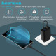 Зарядное устройство Promate 17W USB-C + USB-A (biplug-2.black)