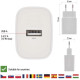 Зарядний пристрій EMOS V01B10 USB-A 10W (V01B10)