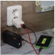 Зарядний пристрій EMOS V04G45 1xUSB-A + 1xUSB-C PD20W GaN (V04G45)