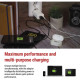 Зарядний пристрій EMOS V05G65 1xUSB-A + 2xUSB-C PD65W GaN (V05G65)