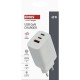 Зарядний пристрій EMOS V05G65 1xUSB-A + 2xUSB-C PD65W GaN (V05G65)