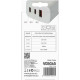 Зарядний пристрій EMOS V05G65 1xUSB-A + 2xUSB-C PD65W GaN (V05G65)
