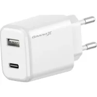 Зарядний пристрій Grand-X CH-890 Fast Charge 1xUSB-C PD20W + 1xUSB QC4.0 + AFC SCP FCP Black (CH-890)