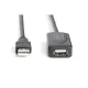 Дата кабель USB 2.0 AM/AF 20.0 m active Digitus (DA-73102)