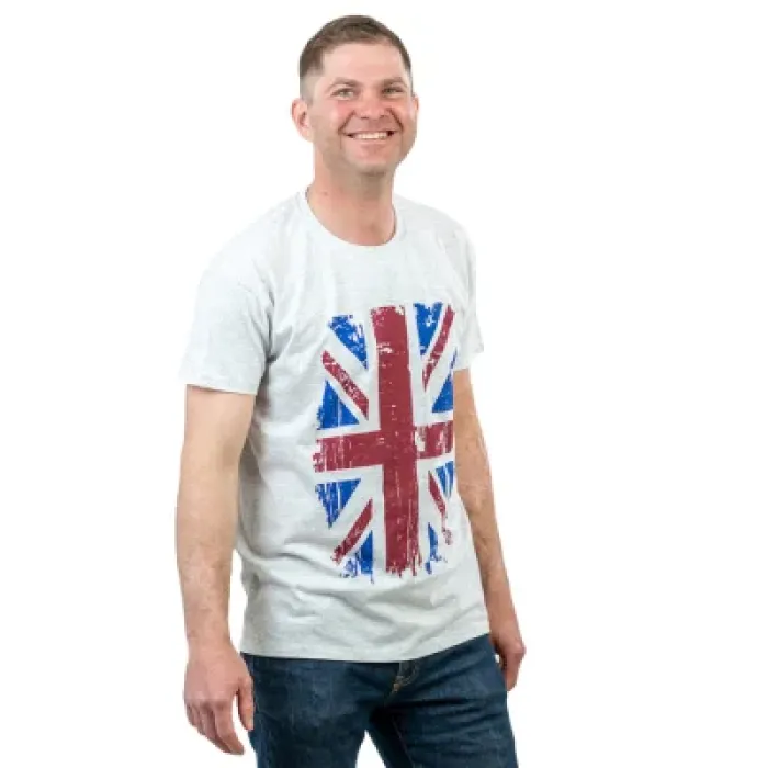 Футболка Sol's Regent Great Britain Flag 150 світло-меланжевий M (11380300/10M)