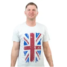 Футболка Sol's Regent Great Britain Flag 150 світло-меланжевий M (11380300/10M)