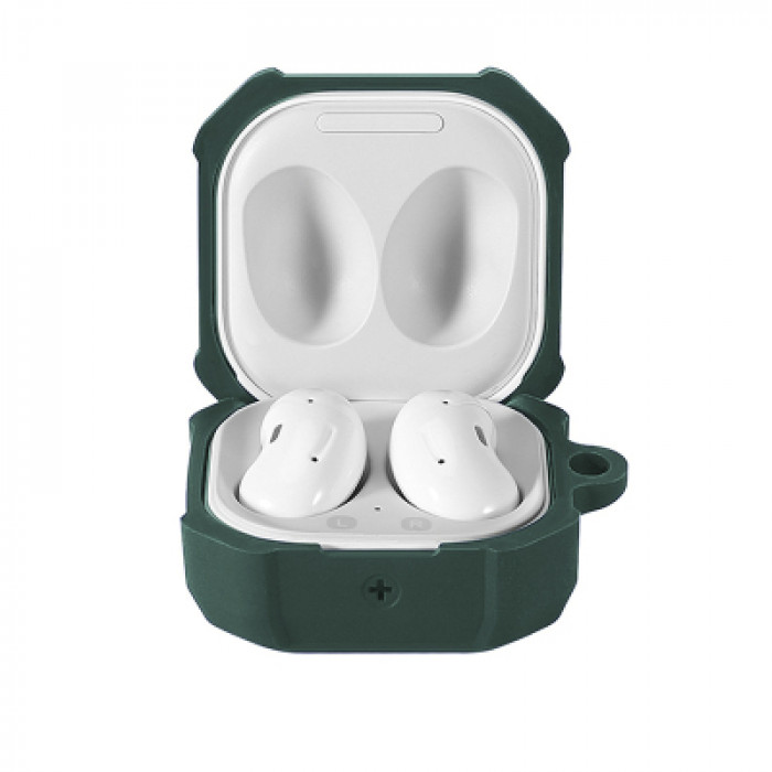 Чехол для наушников BeCover Protective TPU для Samsung Galaxy Buds 2/Buds 2 Pro/Buds Live/Buds Pro Dark Green (709565)