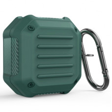 Чохол для навушників BeCover Protective TPU для Samsung Galaxy Buds 2/Buds 2 Pro/Buds Live/Buds Pro Dark Green (709565)