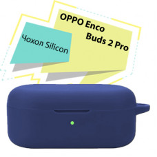 Чохол для навушників BeCover Silicon для OPPO Enco Buds 2 Pro Deep Blue (713224)