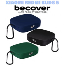 Чохол для навушників BeCover Silicon для Xiaomi Redmi Buds 5 Deep Blue (710957)