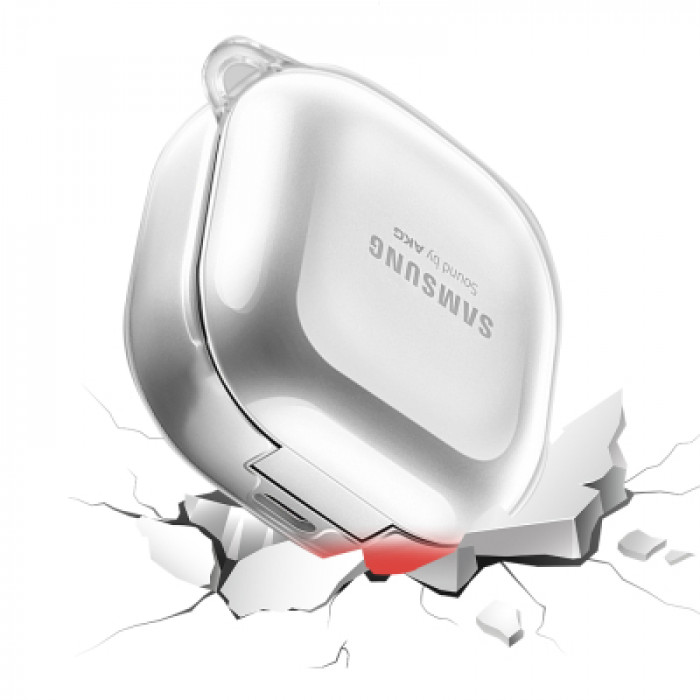 Чохол для навушників BeCover Soft TPU для Samsung Galaxy Buds 2 / Buds 2 Pro / Buds Live / Buds Pro Transparent (705686)