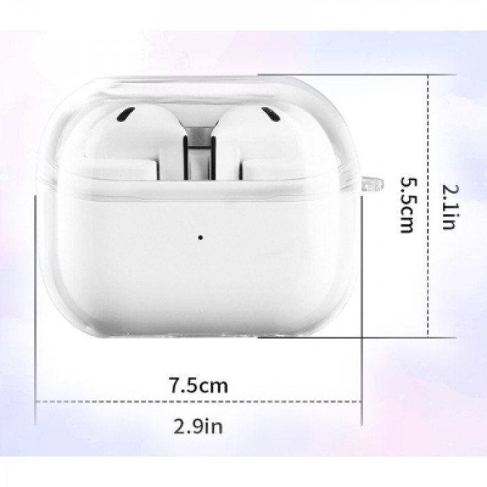 Чохол для навушників BeCover Soft TPU для Samsung Galaxy Buds 3 Transparent (711996)